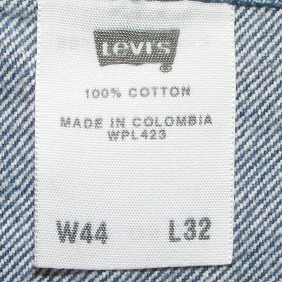 LEVI'S 501XX Jeans, 44 x 28.5 Button fly, 5 pocket - Picture 8 of 12